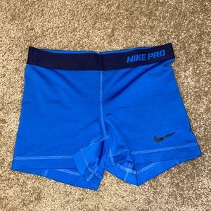 Blue Small Nike Spandex